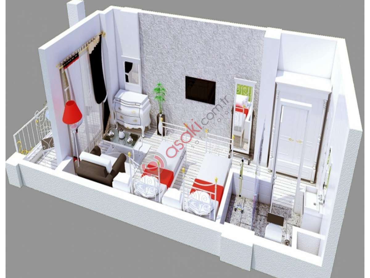 DİDİM AKBÜKTE 4 YILDIZLI DENİZE SIFIR SATILIK OTEL - Büyük 6