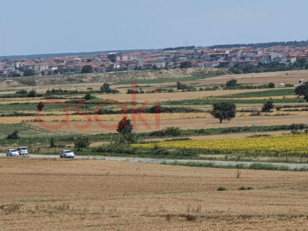 SARAY VİZE ANA ASFALTA CEPHE 4546 m2 SATILIK TARLA - Büyük 14