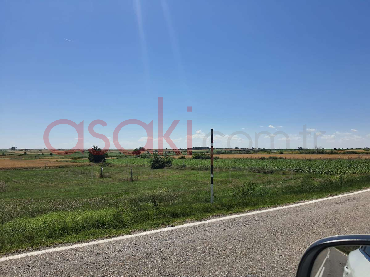 SARAY VİZE ANA ASFALTA CEPHE 4546 m2 SATILIK TARLA - Büyük 1
