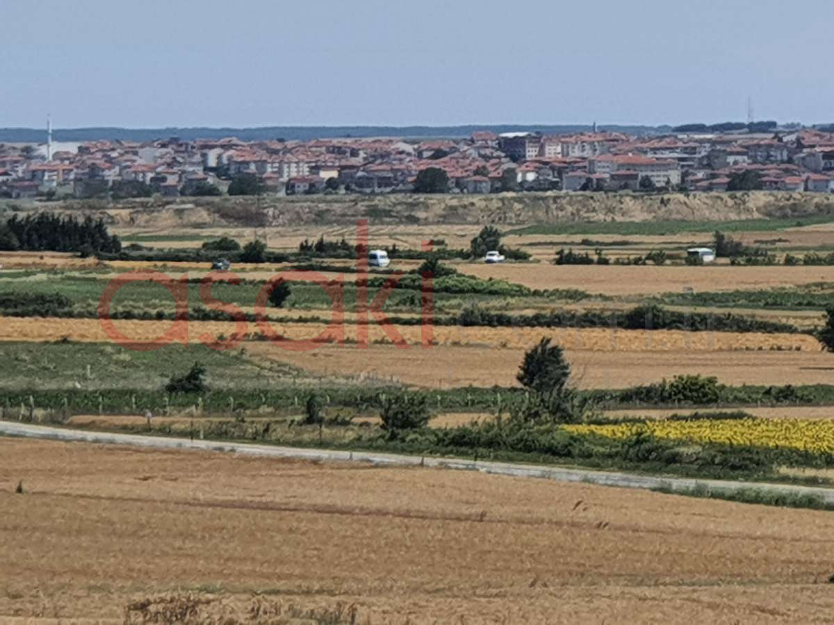 SARAY VİZE ANA ASFALTA CEPHE 4546 m2 SATILIK TARLA - Büyük 3