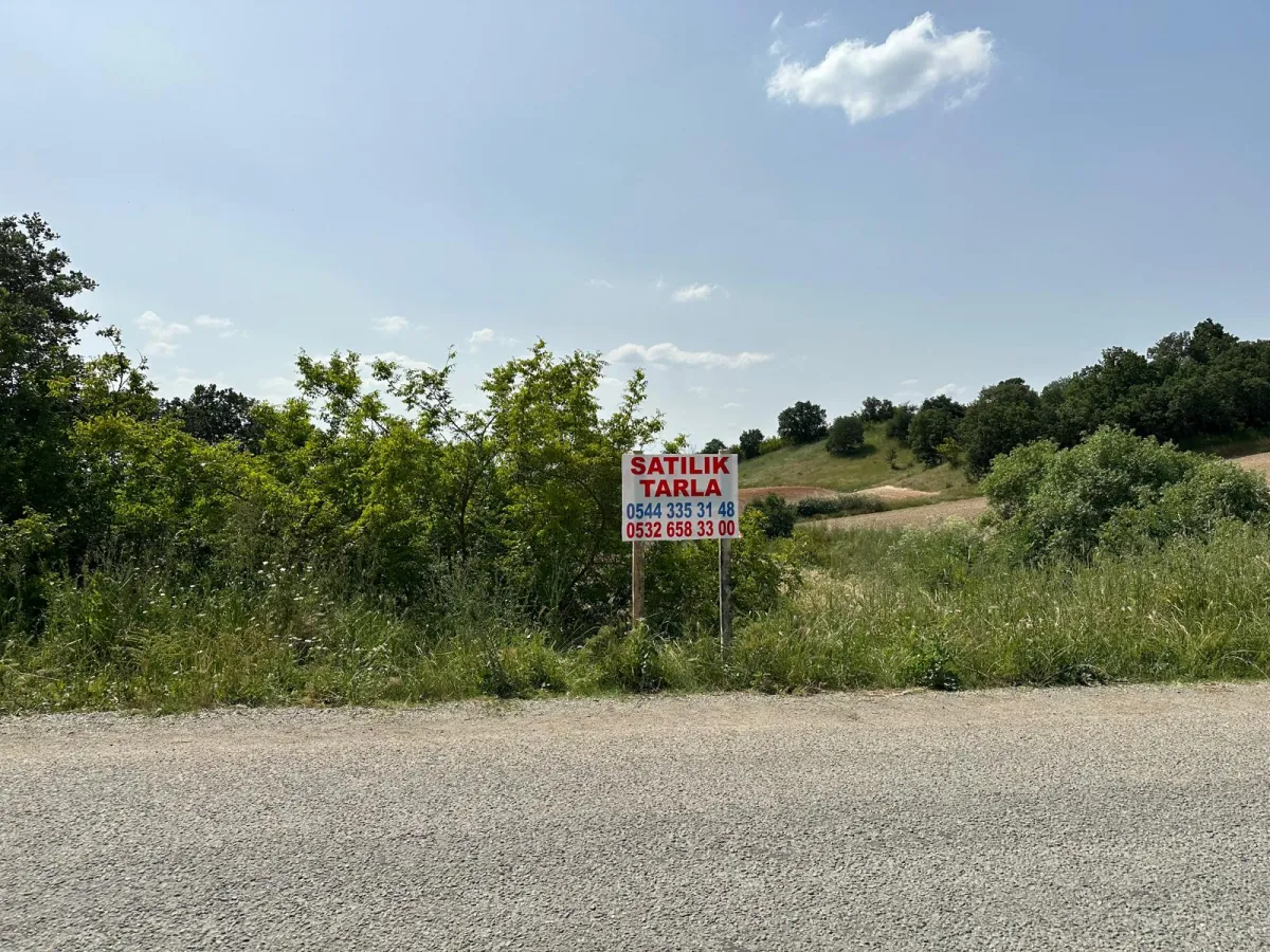 Edirne Uzunk&ouml;pr&uuml; Hasanpınar K&ouml;y&uuml; Asfalt &Uuml;st&uuml; Satılık Tarla 1090 m
