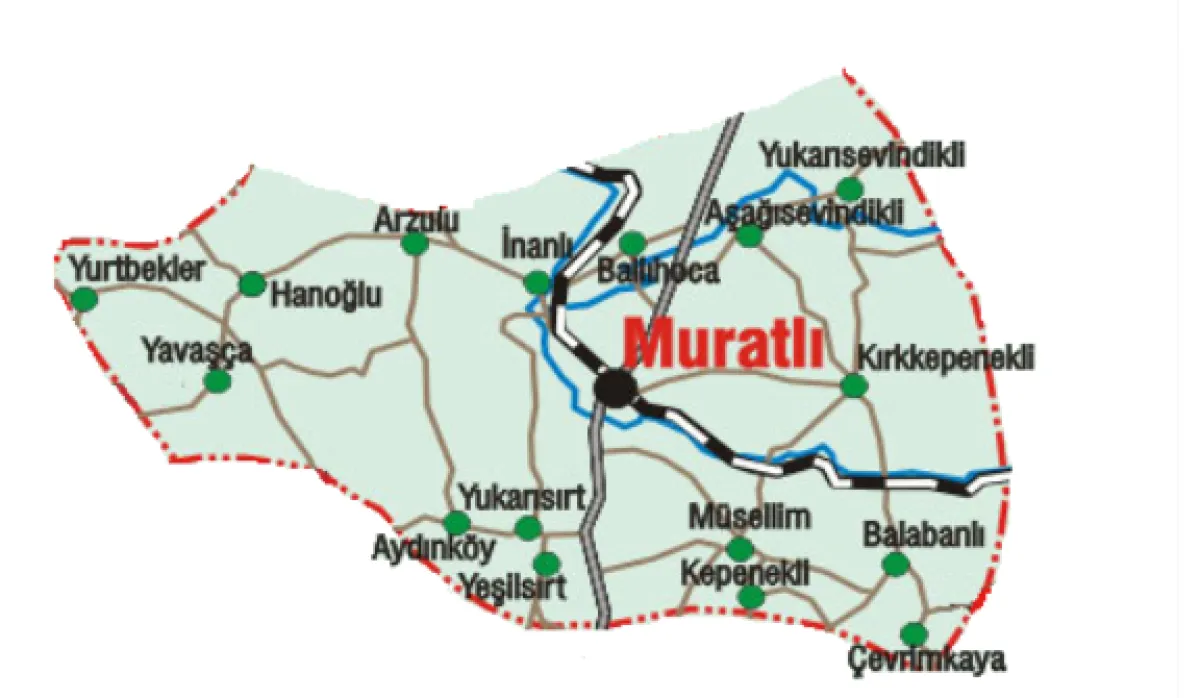 Tekirdağ Muratlı'da Lisenin Karşısın'da 353m2 Satılık Arsa - Büyük 3