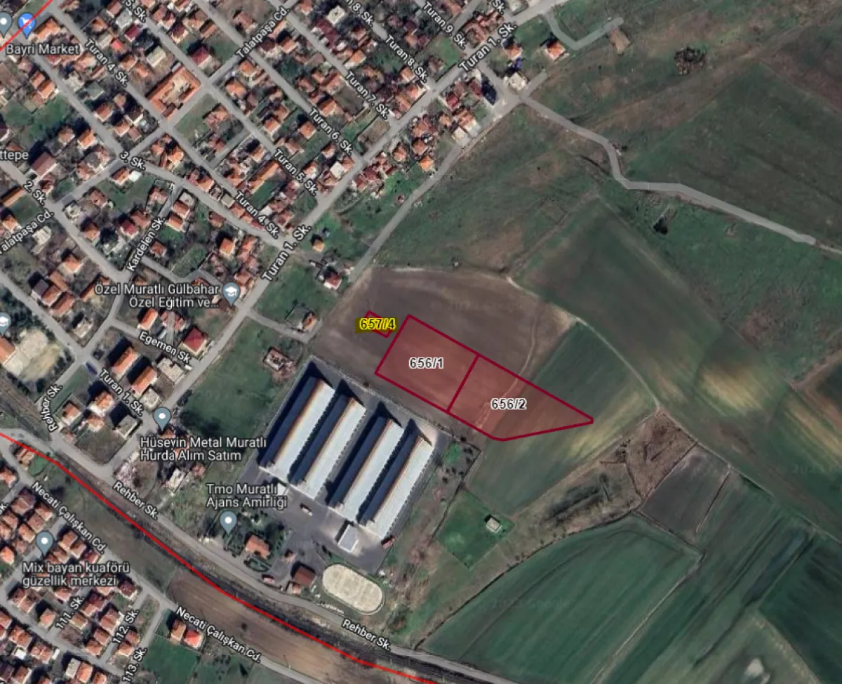 KOCAELİ DAIRACA'DA DAİRE TAKASLI  SATILIK ARSA