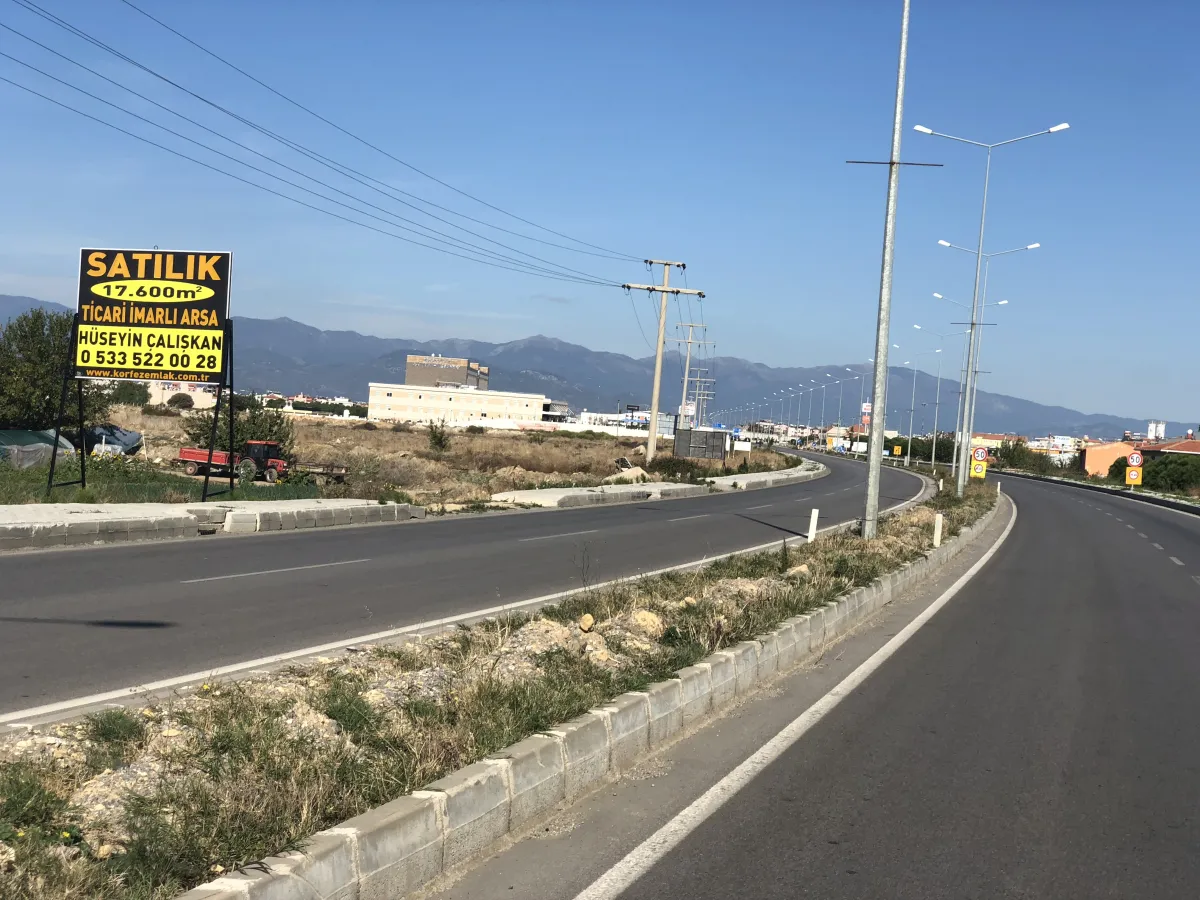 BALIKESİR BURHANİYE SATILIK 17,600 METRE KARE TİCARİ İMARLI ARSA - Büyük 5