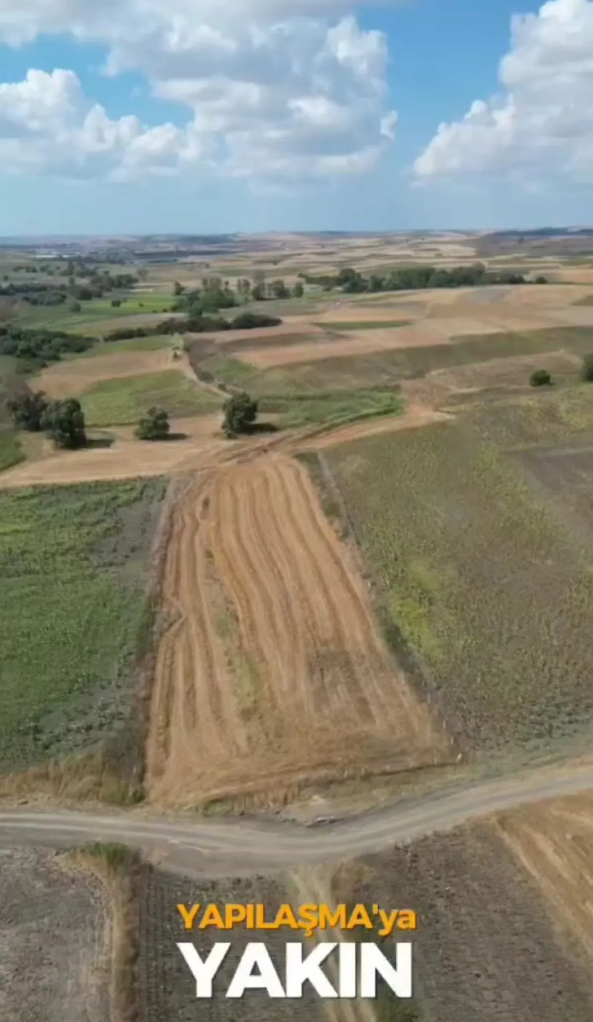 PARSELASYONA UYGUN SATILIK TARLA 3 EŞİT HİSSE - Büyük 2