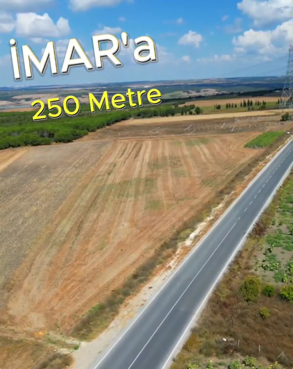 iSTANBUL'DA ASFALTA VE MERAYA CEPHE ÇİFTLİĞE UYGUN SATILIK TARLA - Büyük 5