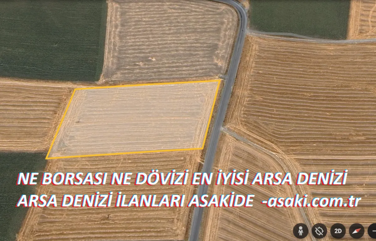 Asfalta cephe Çorlu Muratlı Arası 15.700 m2 Satılık Tarla Acill - Büyük 5