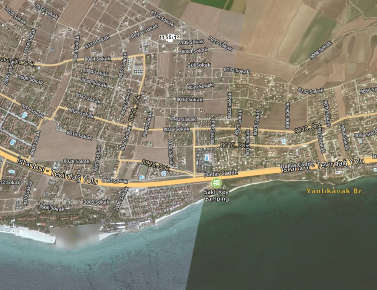 Tekirdağ Marmaraereğlisi Dereağzı Mahalesinde 300 m2 Satılık Arsa