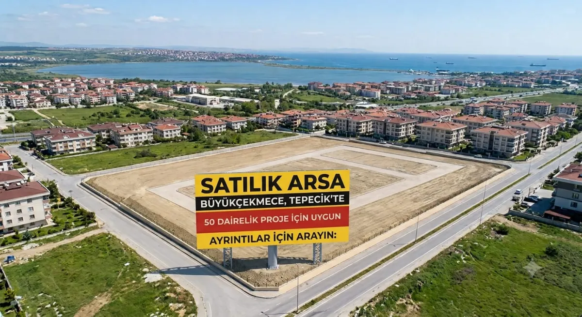 B.&ccedil;ekmece'de 1.620 M&sup2; Konut İmarlı Arsa