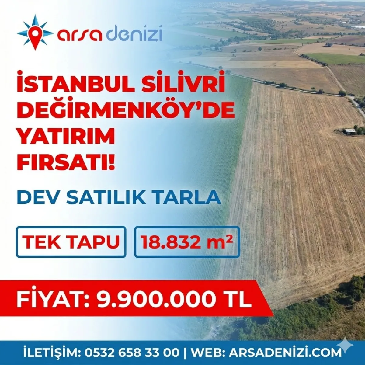 🔥 İSTANBUL'DA BU FİYATA, BU B&Uuml;Y&Uuml;KL&Uuml;KTE TEK TAPU KALMADI!