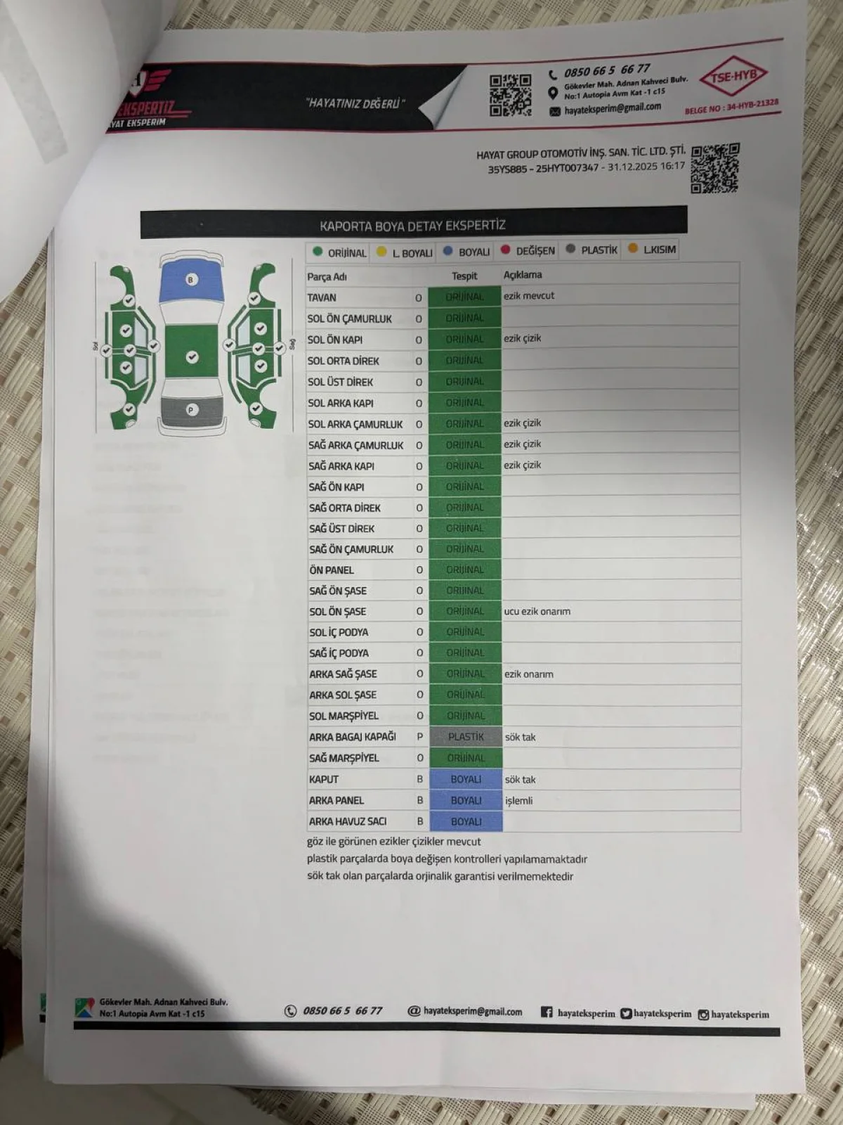 R-DESIGN JANT/ DİREKSİYON IST./KOLTUK IST./ELK.BGJ/&Ouml;N CAM ELK.IS - Büyük 11