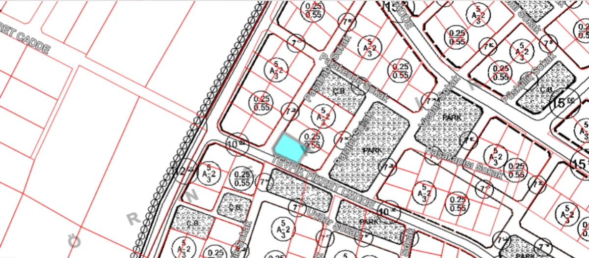 Denize Yakın 372 M&sup2; Villa İmarlı Satılık Arsa