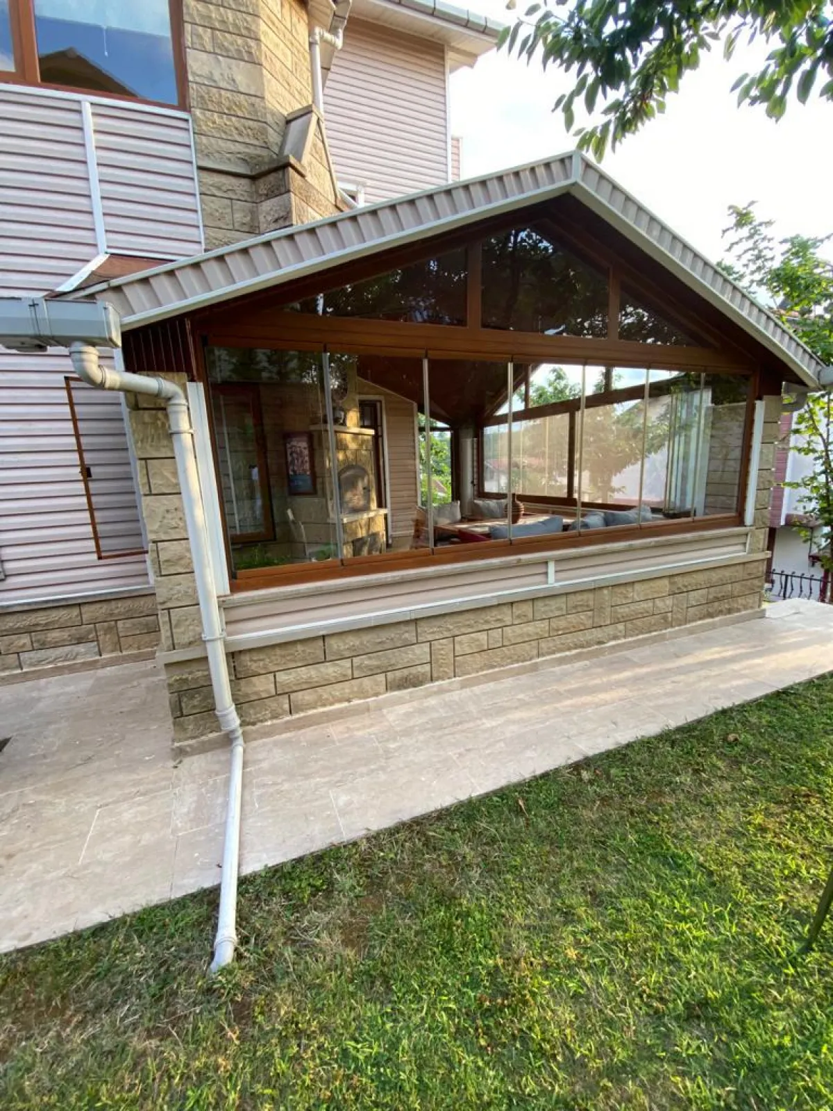 D&uuml;zce'de 2 Katlı Satılık Tripleks Villa - Büyük 18