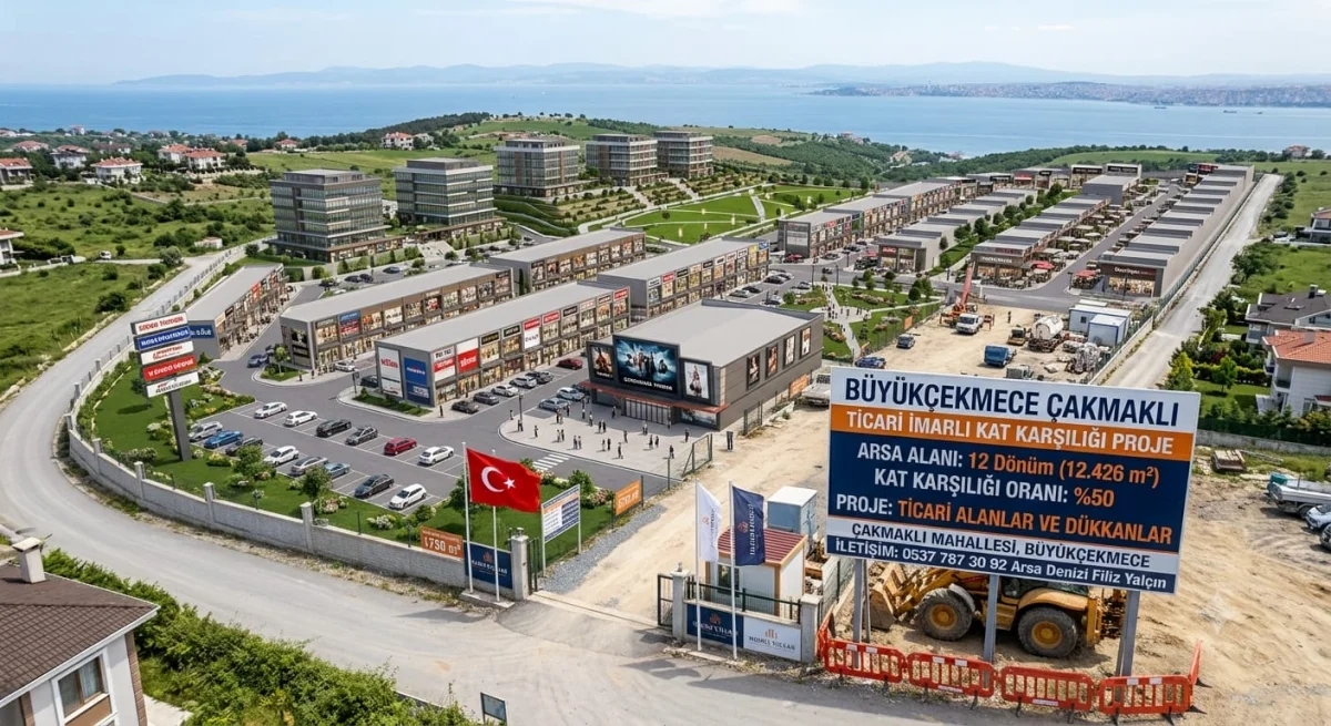 Hadımk&ouml;y Yoluna Cephe Y&uuml;zde/50 Oranla Kat Karşılıgı Arsa