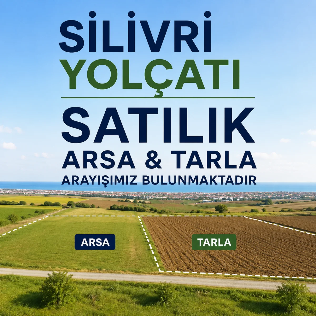 YOL&Ccedil;ATI MAHALLESİNDE ARSA VE TARLANIZI DEĞERİNDE SATALIM!
