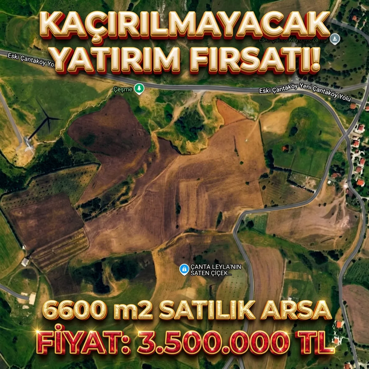 🚨 BALABAN'DA 6611 M2 &Ccedil;İFT CEPHELİ DEV FIRSAT! 🌾