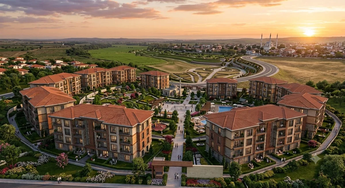 Edirne'de Sanayinin Dibinde Satılık  Arsa