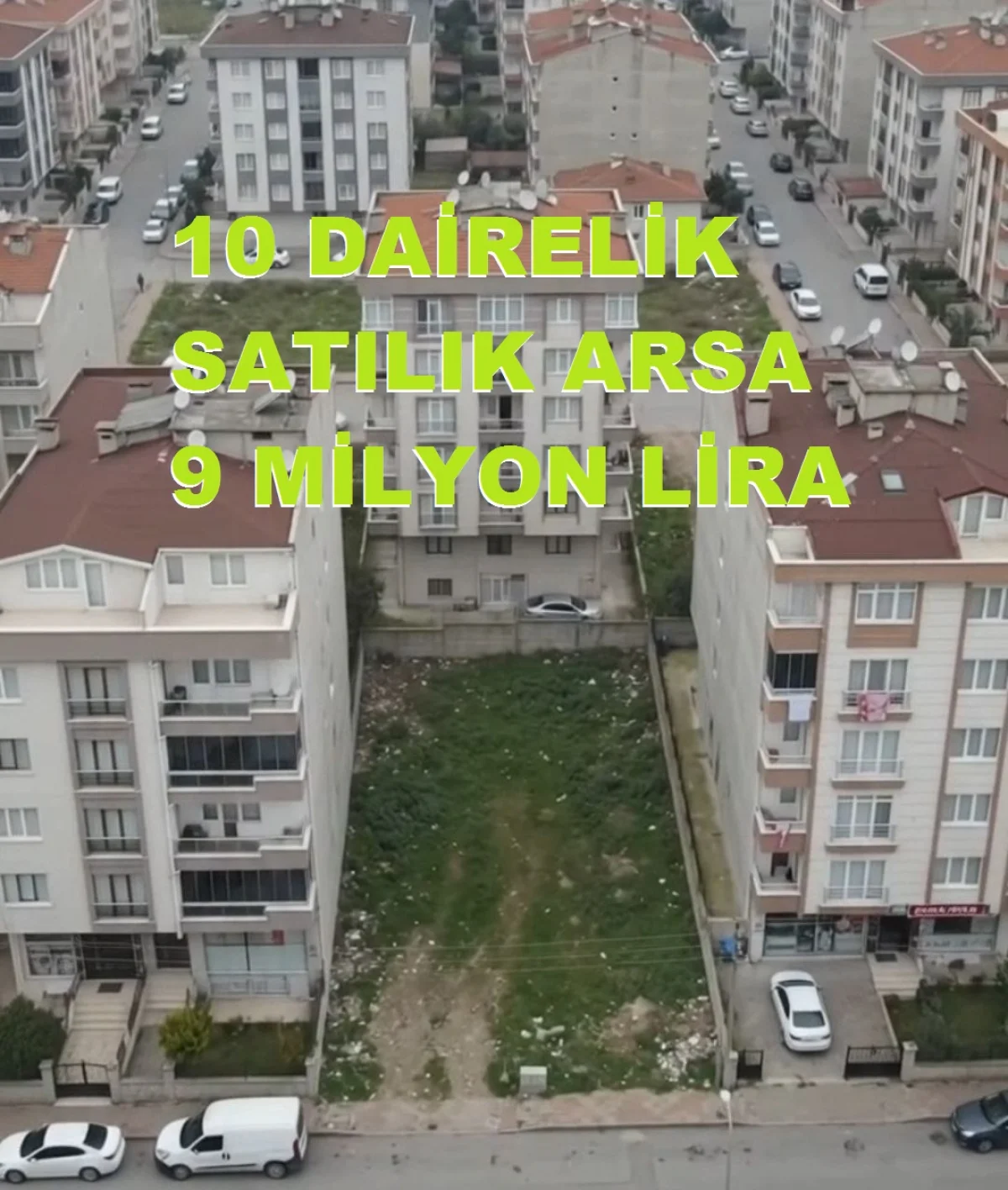 Esenyurt'ta 10 Dairelik Satılık Arsa 9.000.000 Tl