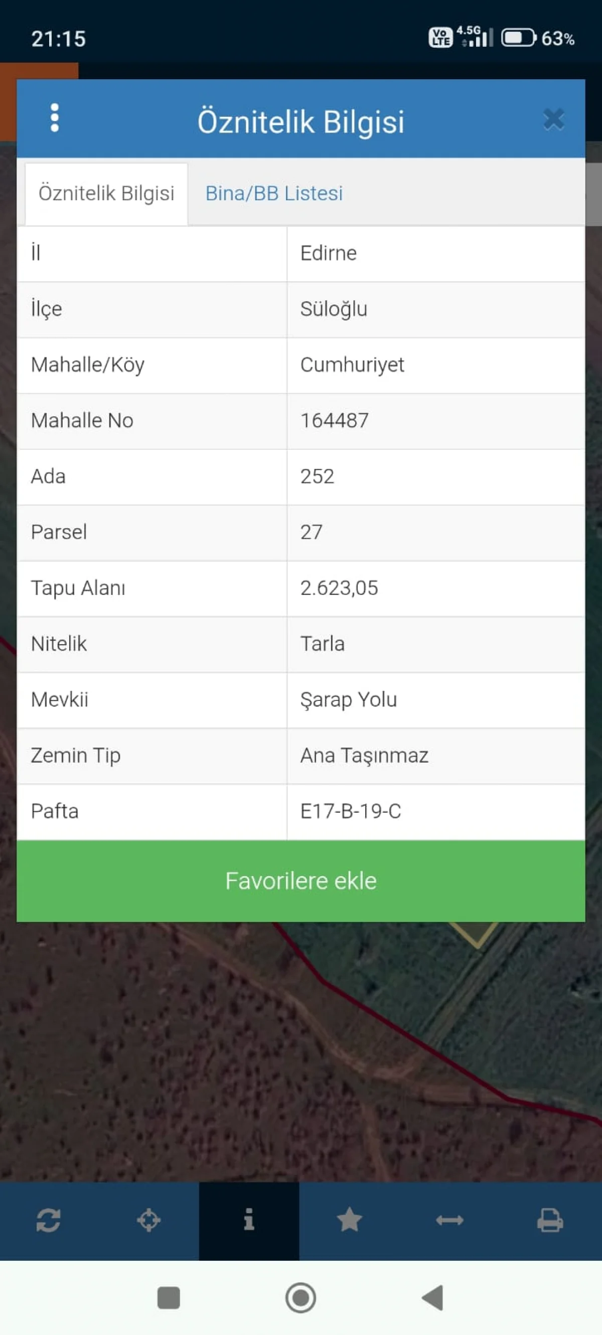 Edirne S&uuml;loğlu Cumhuriyet'te 2.623 M2 Satılık Tarla