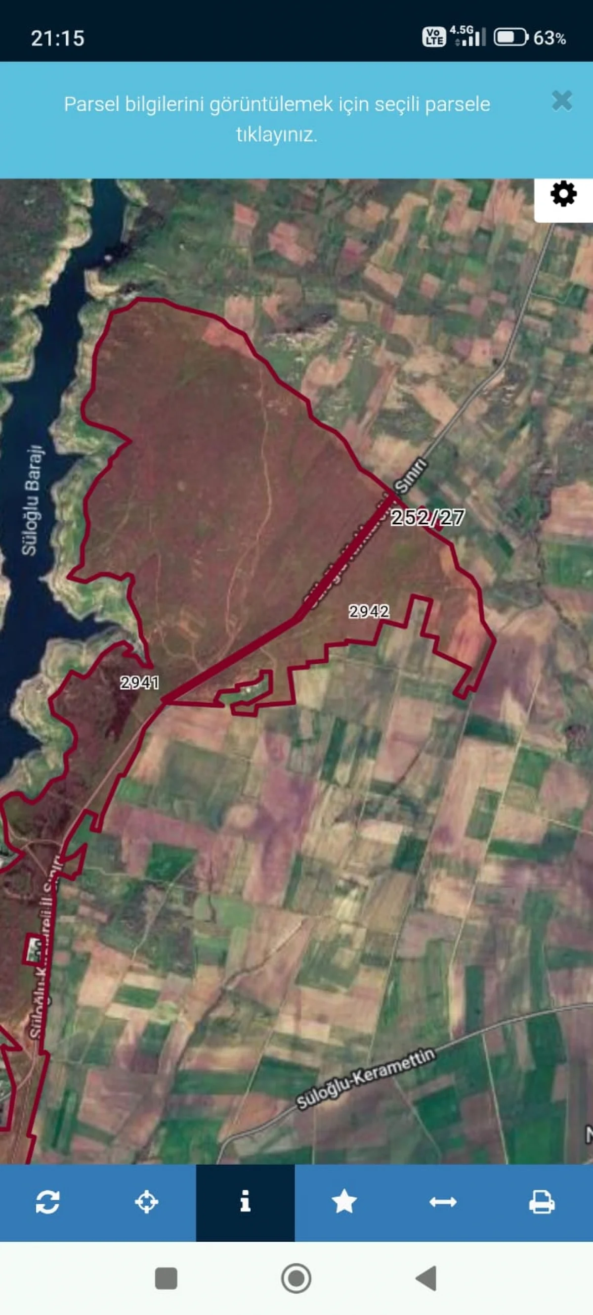 Edirne S&uuml;loğlu Cumhuriyet'te 2.623 M2 Satılık Tarla - Büyük 1