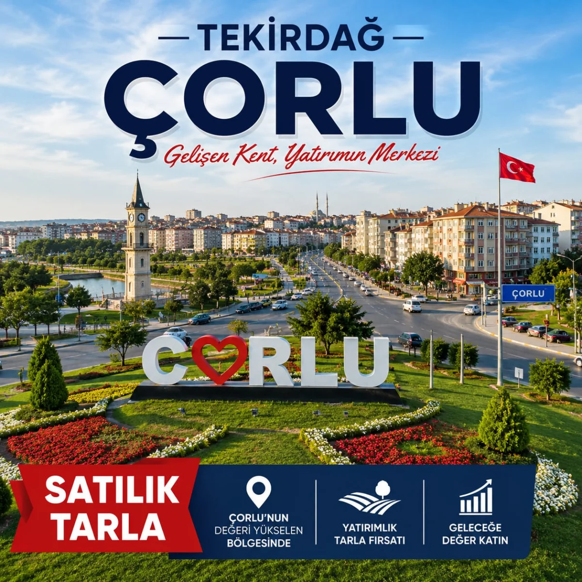 🌿 TEKİRDAĞ &Ccedil;ORLU &Ouml;NERLER&rsquo;DE SATILIK TARLA