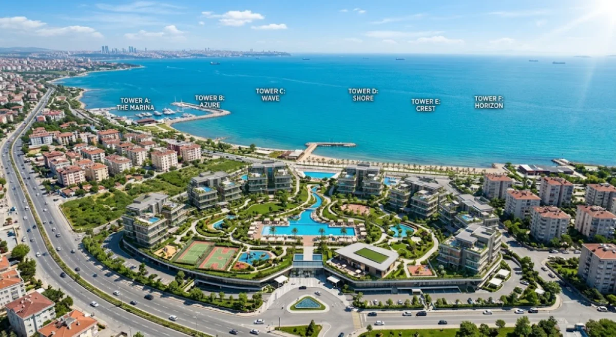 Kumburgaz'da Merkezi Lokasyonda 16 D&ouml;n&uuml;m %45 Kat Karşılıgı Arsa