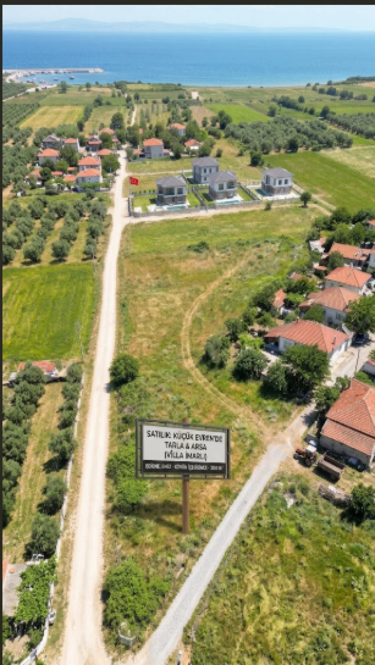 Edirne Enez'de Villa İmarlı Satılık Arsa