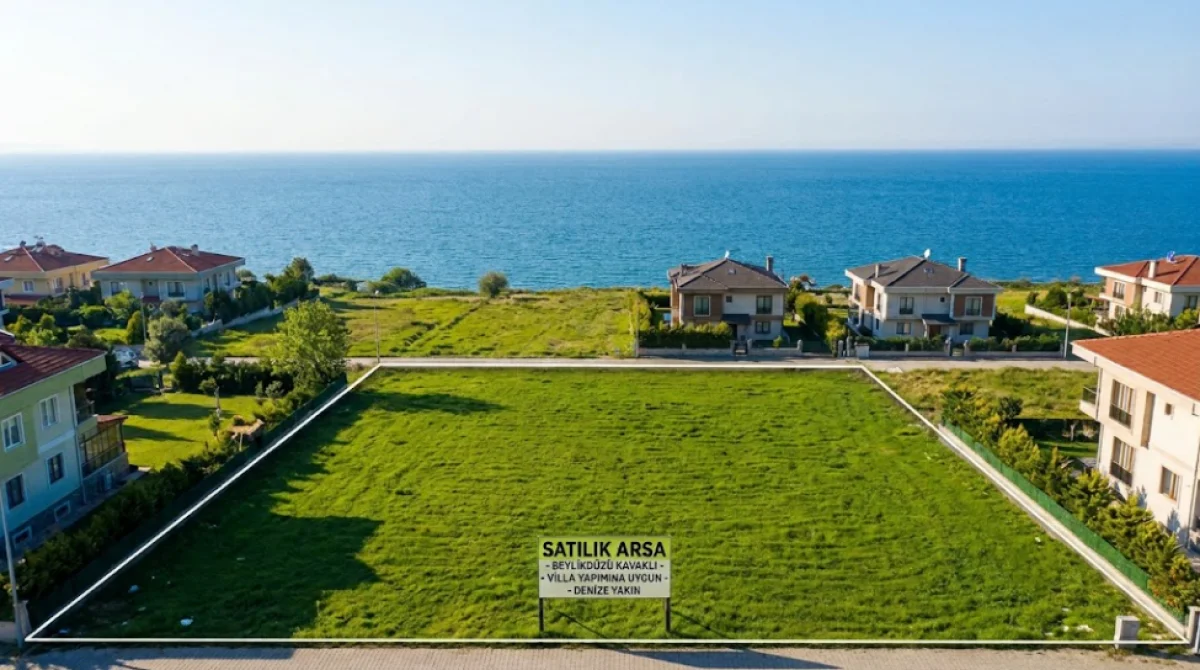 Beylikd&uuml;z&uuml; Kavaklı&rsquo;da  400 m&sup2; Villa İmarlı Satılık  Arsa